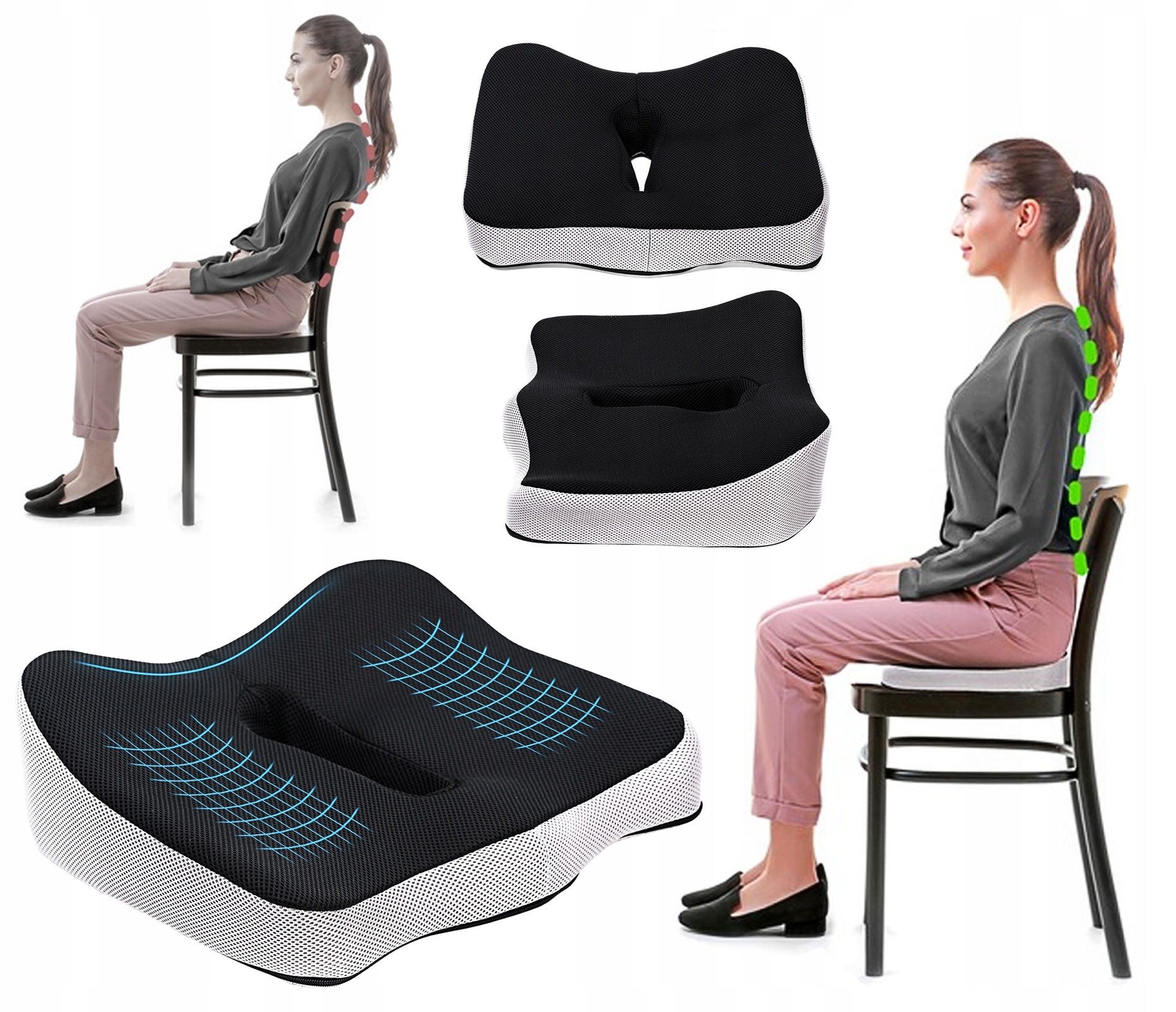 

Poduszka ortopedyczna do siedzenia Herz Medical