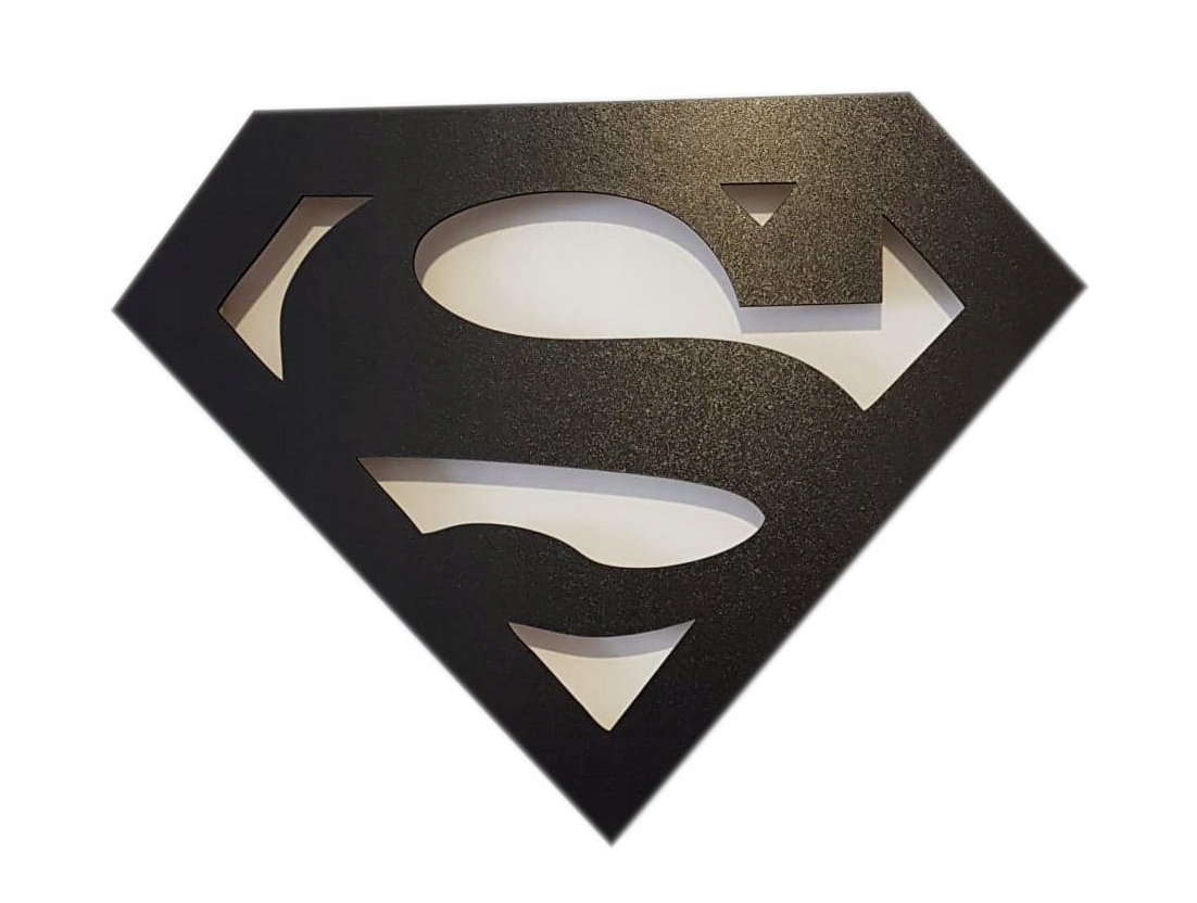 Lampka nocna LED RGB SUPERMAN ZASILANIE sieciowe