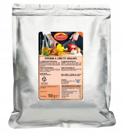 Levně Paprika grilovaná v oleji 1.1 kg Pralver