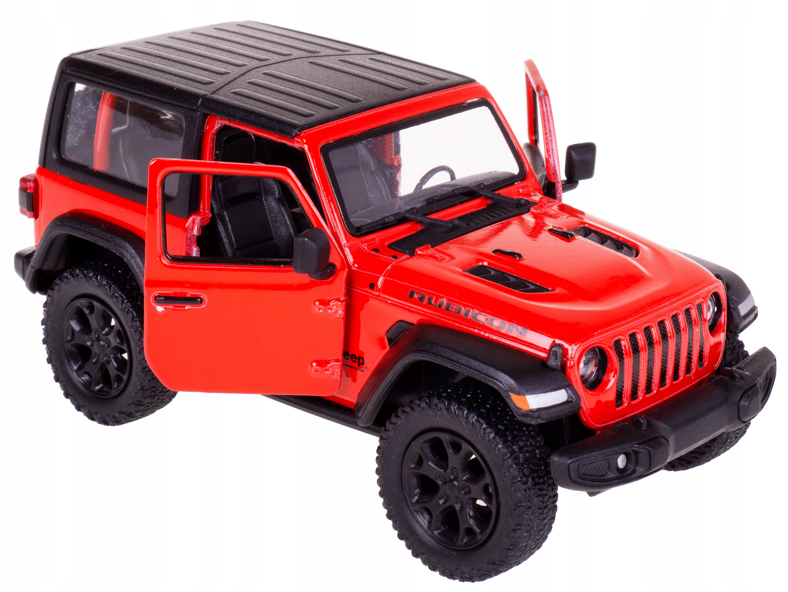 

'18 Jeep Wrangler Rubicon Kinsmart Metal 1:34 Czer