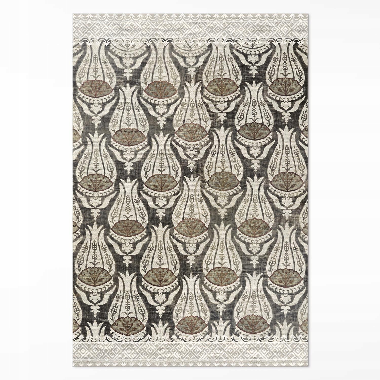 Vinylový Behúň Loft do kancelárie Kvetinové džbány William Morris 100 x 150 cm