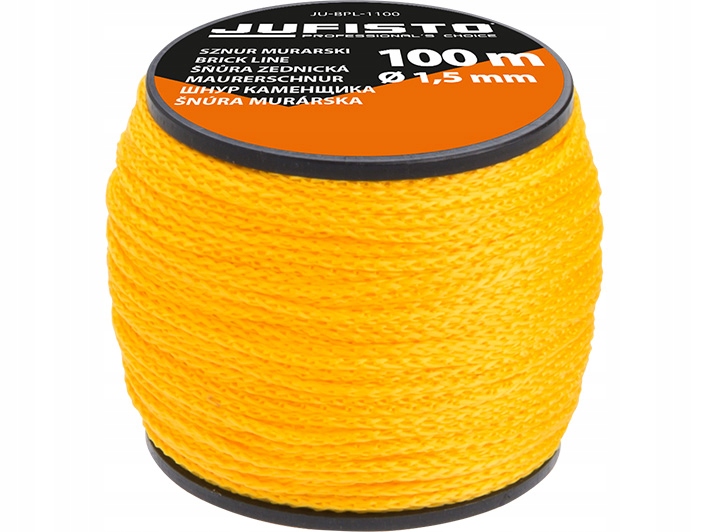 

Sznurek Murarski Sznur Budowlany Linka Żółty 100 m