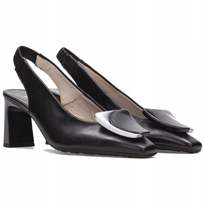 Dámské lodičky s odkrytou patou Hispanitas HV264762 SOHO-V26 Black Vel. 37