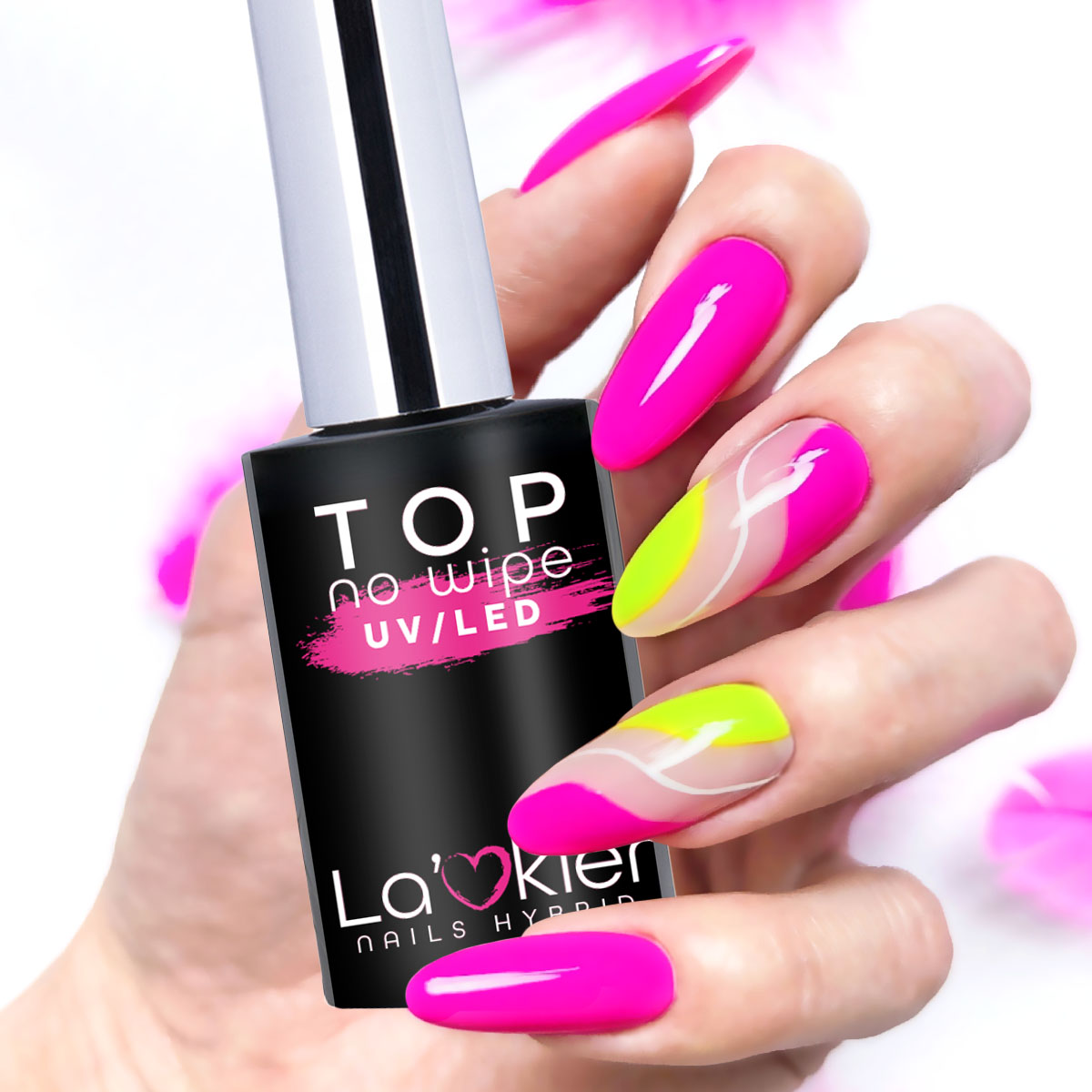 

La'kier Top No Wipe na lakier hybrydowy Uv/led 5g