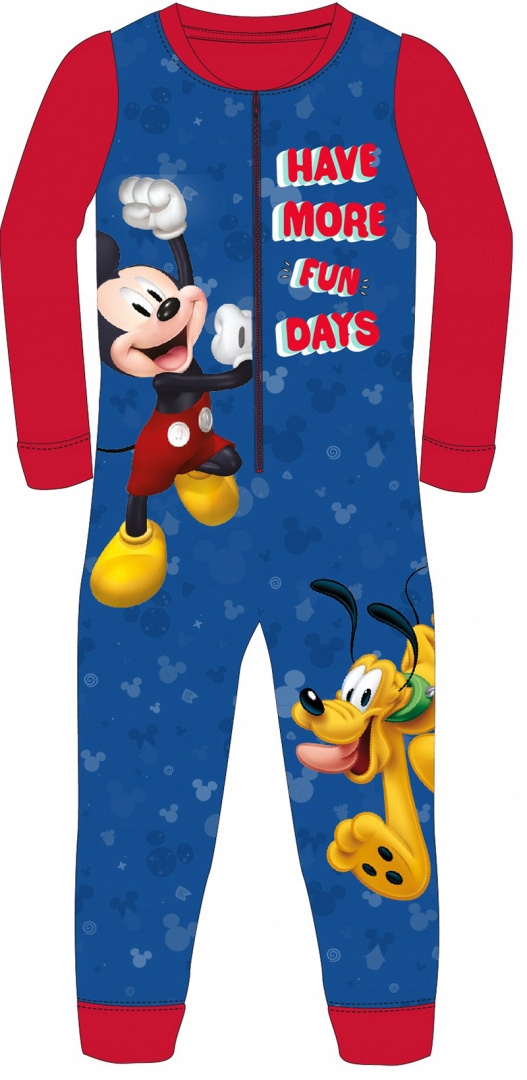 Mickey Mouse PAJACYK PIŻAMA MICKEY KIGURUMI R92