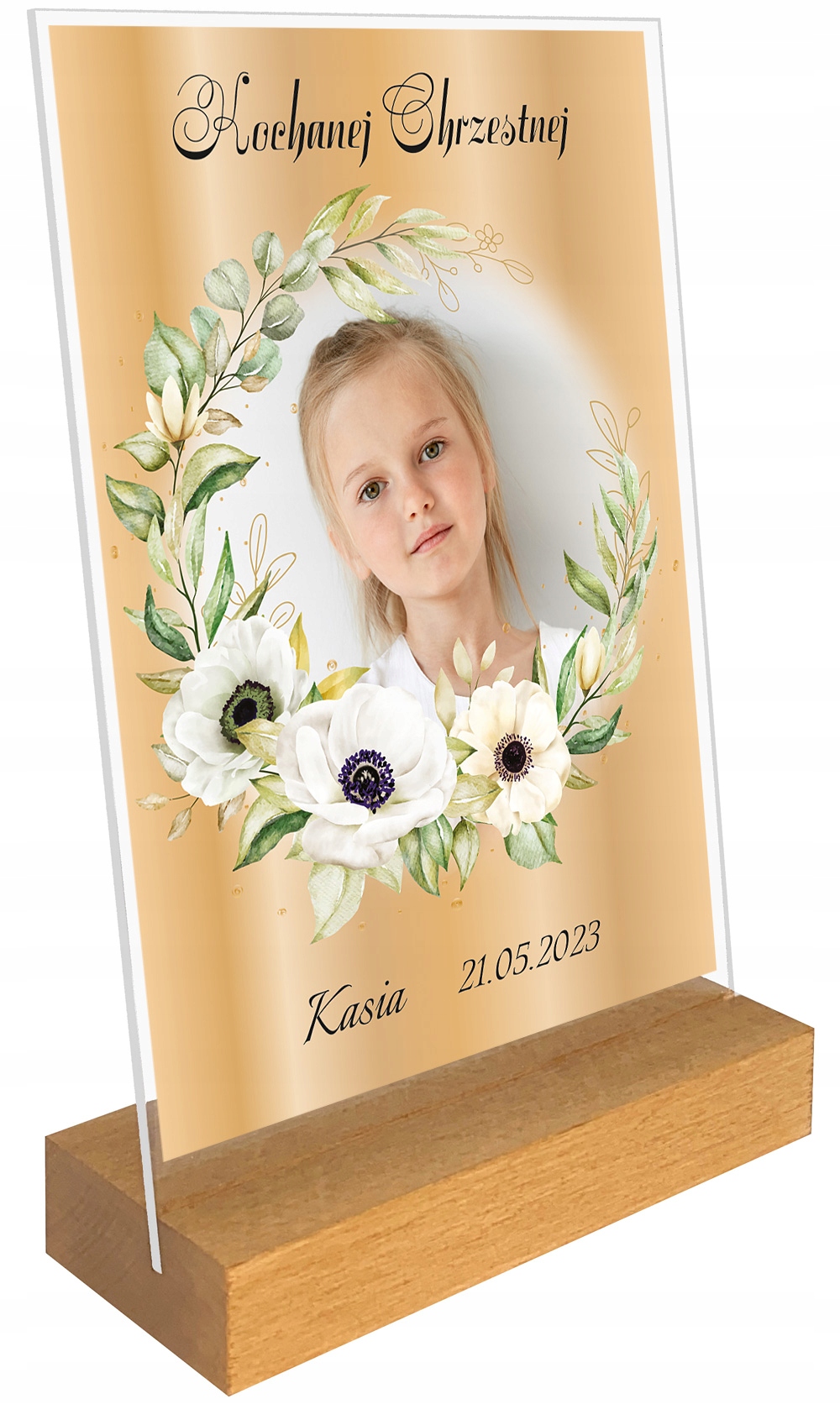 

Ramka ze zdjęciem na szkle akrylowym 15x21 PX001