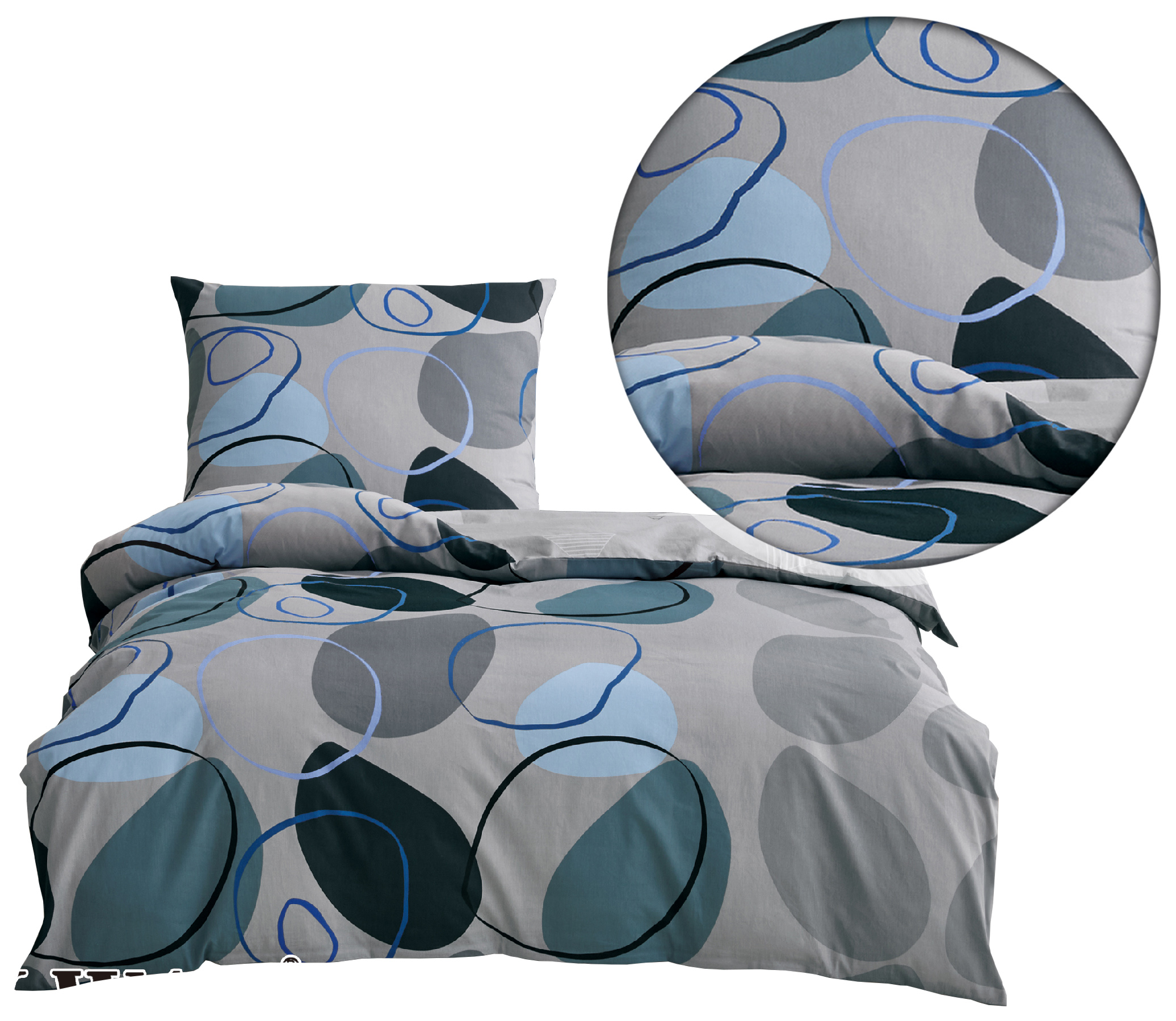 Komplet pościeli 140x200 Elway 8052 100% Bawełna Satynowa Nowe