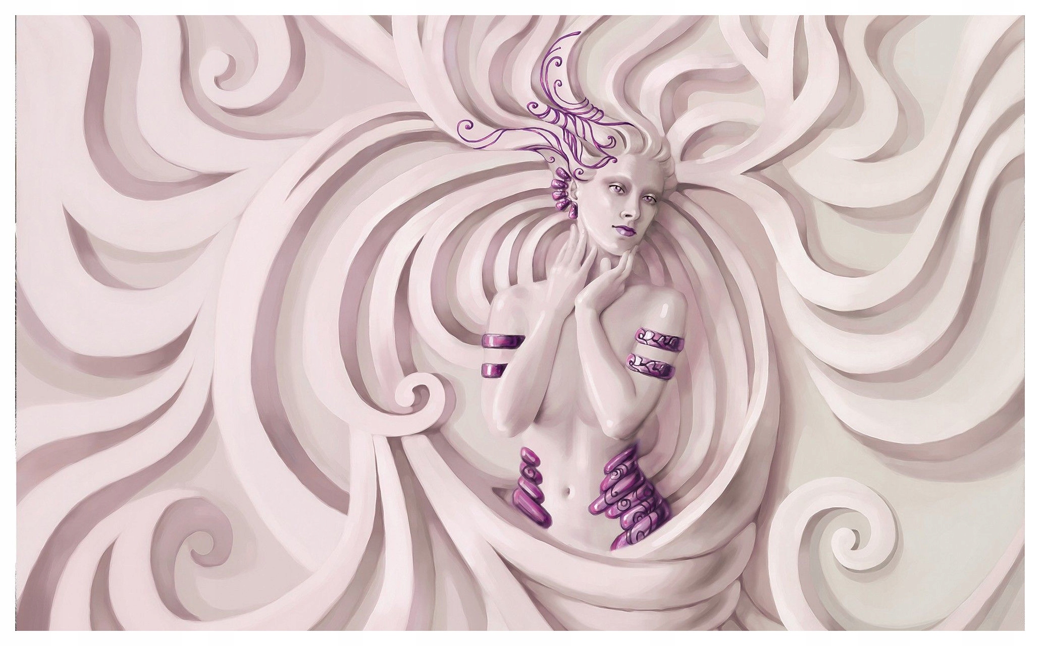 Fototapeta Eterické sny Abstrakcia Pokoj Vlnitosť 300x210 lepidlo