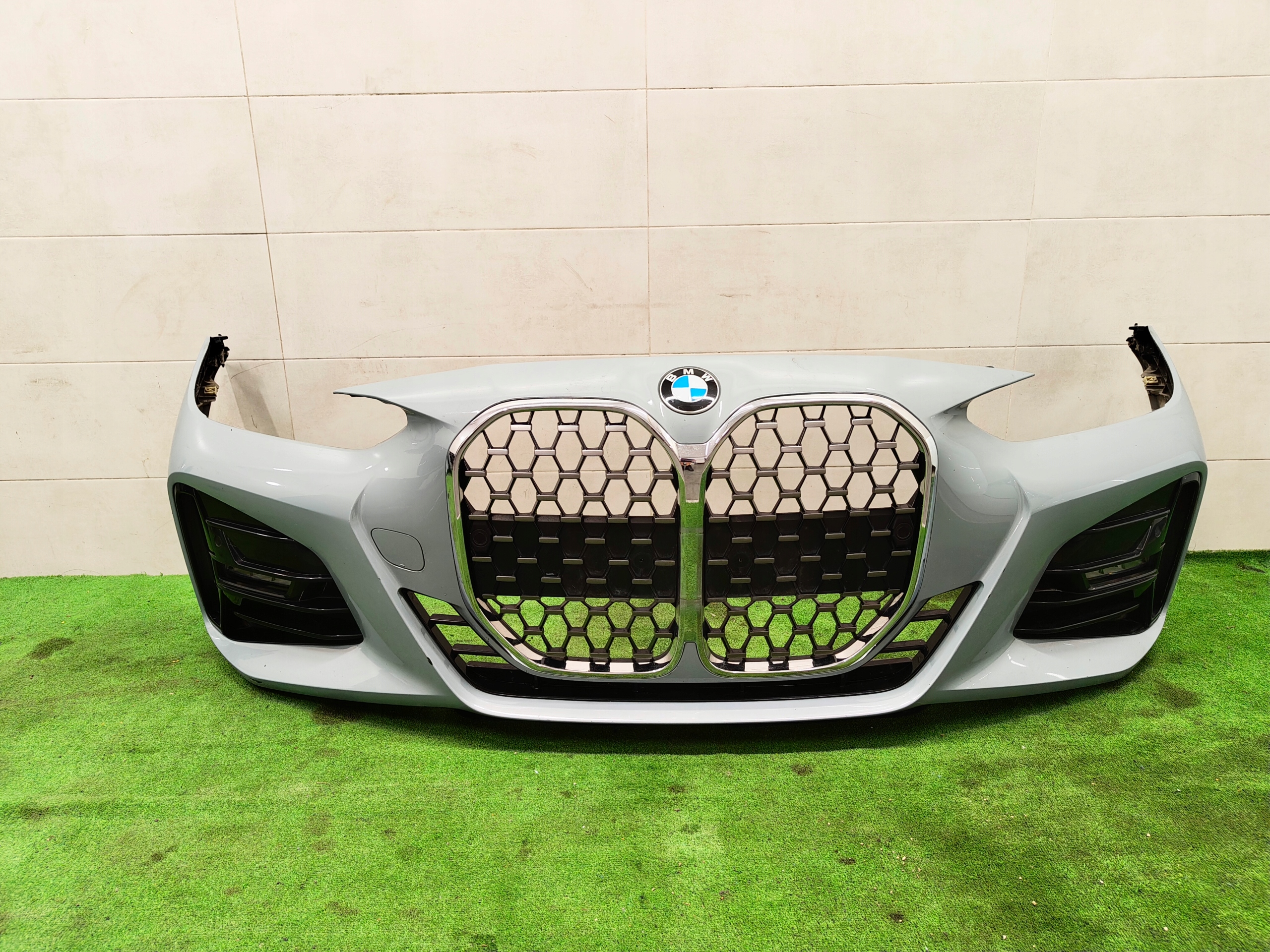 BMW 4 G22 front bonnet bumper lights LASER fenders support panel for radiators C4P m-packet