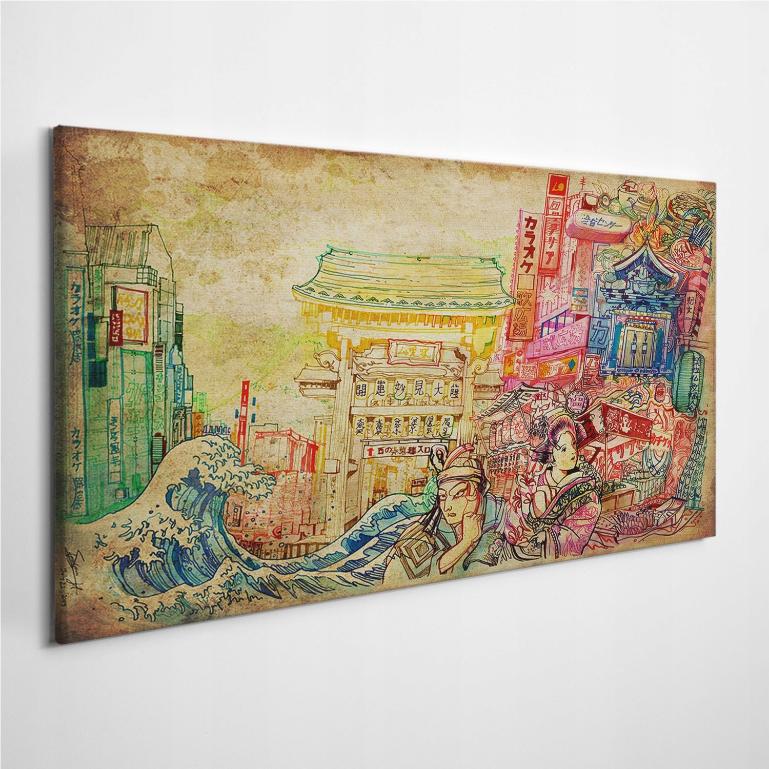 

Foto-obraz na płótnie Japonia Art Sztuka 100x50 cm