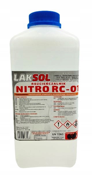 LAKSOL ROZCIEŃCZALNIK ROZPUSZCZALNIK NITRO RC-011L