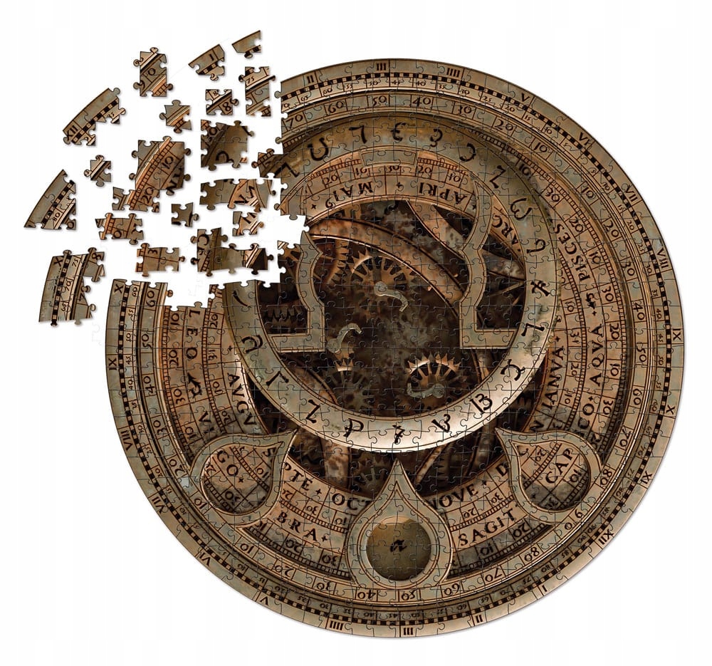 Puzzle Uncharted Kruh disk Deluxe (500 kusů)