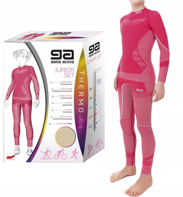 Dívčí termoaktivní komplet Gatta Active Thermo Ultra -30°C 122-128 cm