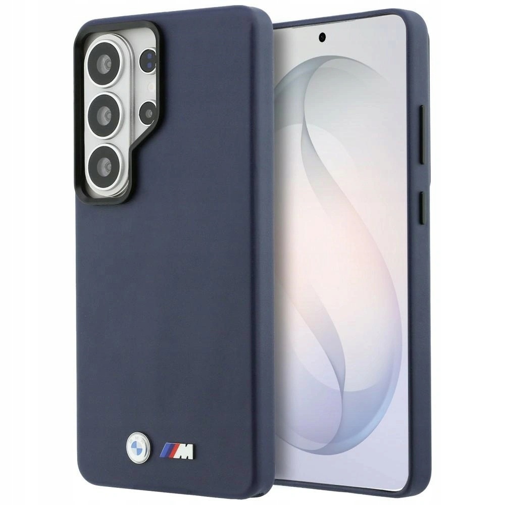 Pouzdro Bmw M Metal Logo MagSafe na Samsung Galaxy S26 Ultra tmavě modré