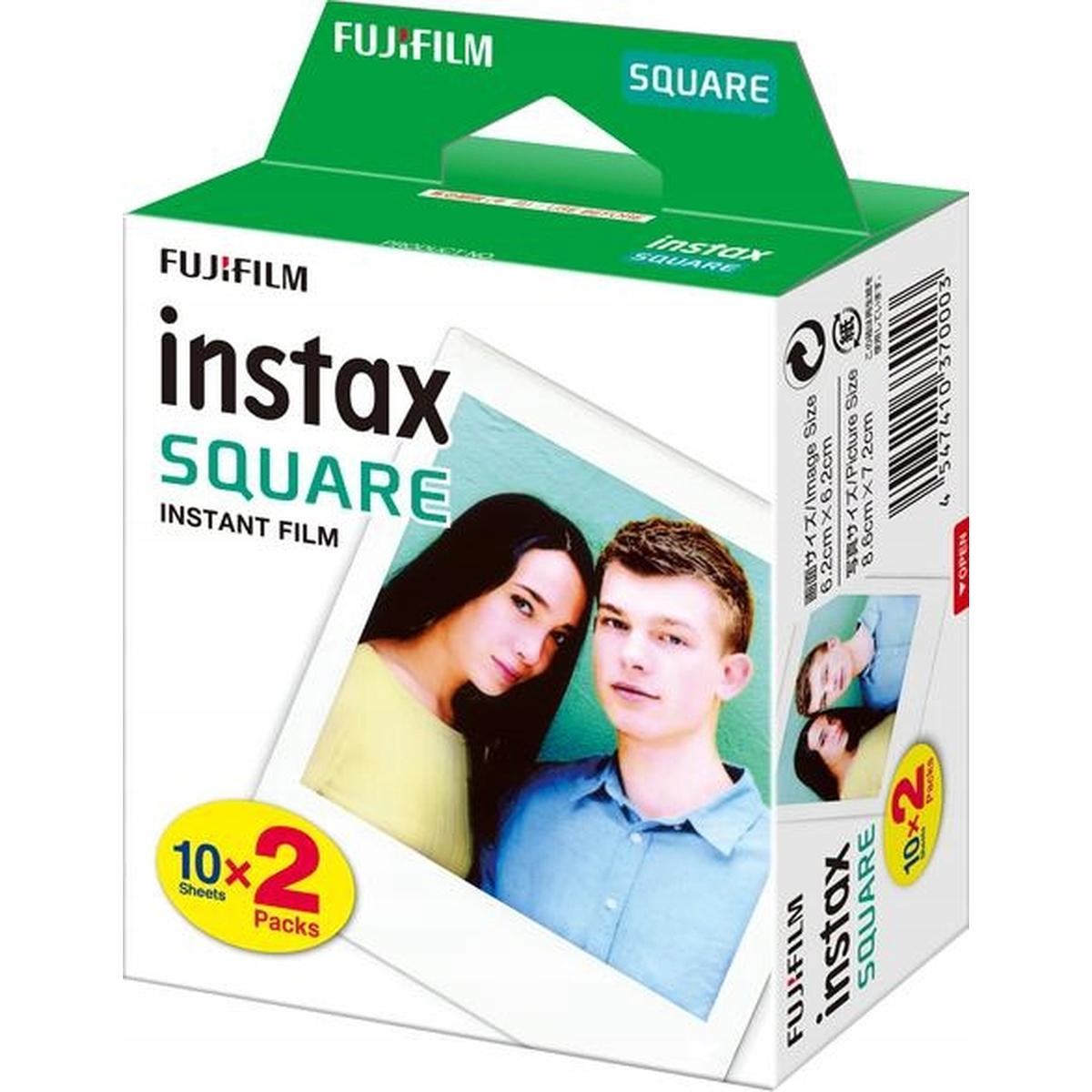 20 zdjęć Fujifilm Instax Square wkład film do aparatu