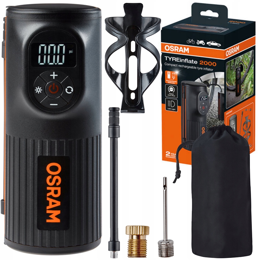 

Osram Akumulatorowy Kompresor Do Opon OTIR2000