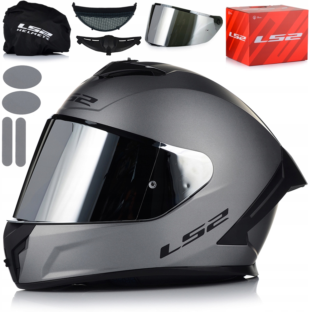 Motocyklová Prilba LS2 FF820 Rapid III System Pinlock Ecer 22.06 2x Sklo