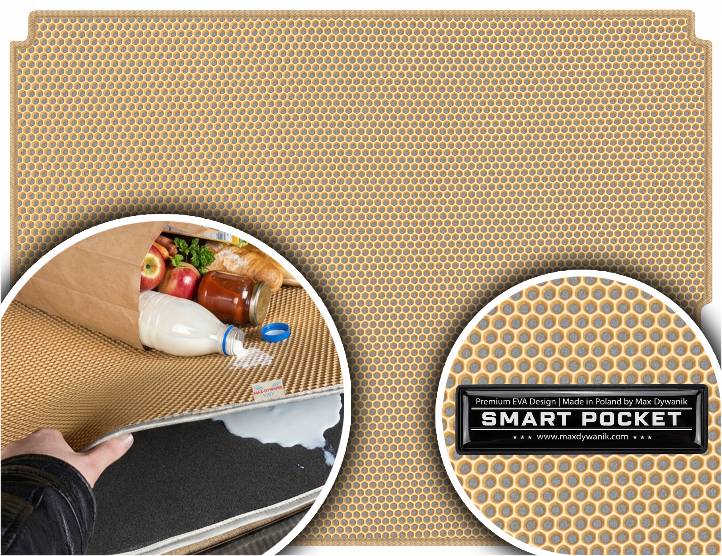 Peugeot 3008 I Crossover 2009-2016 Vložka do kufru Eva Smart Pocket Béžová