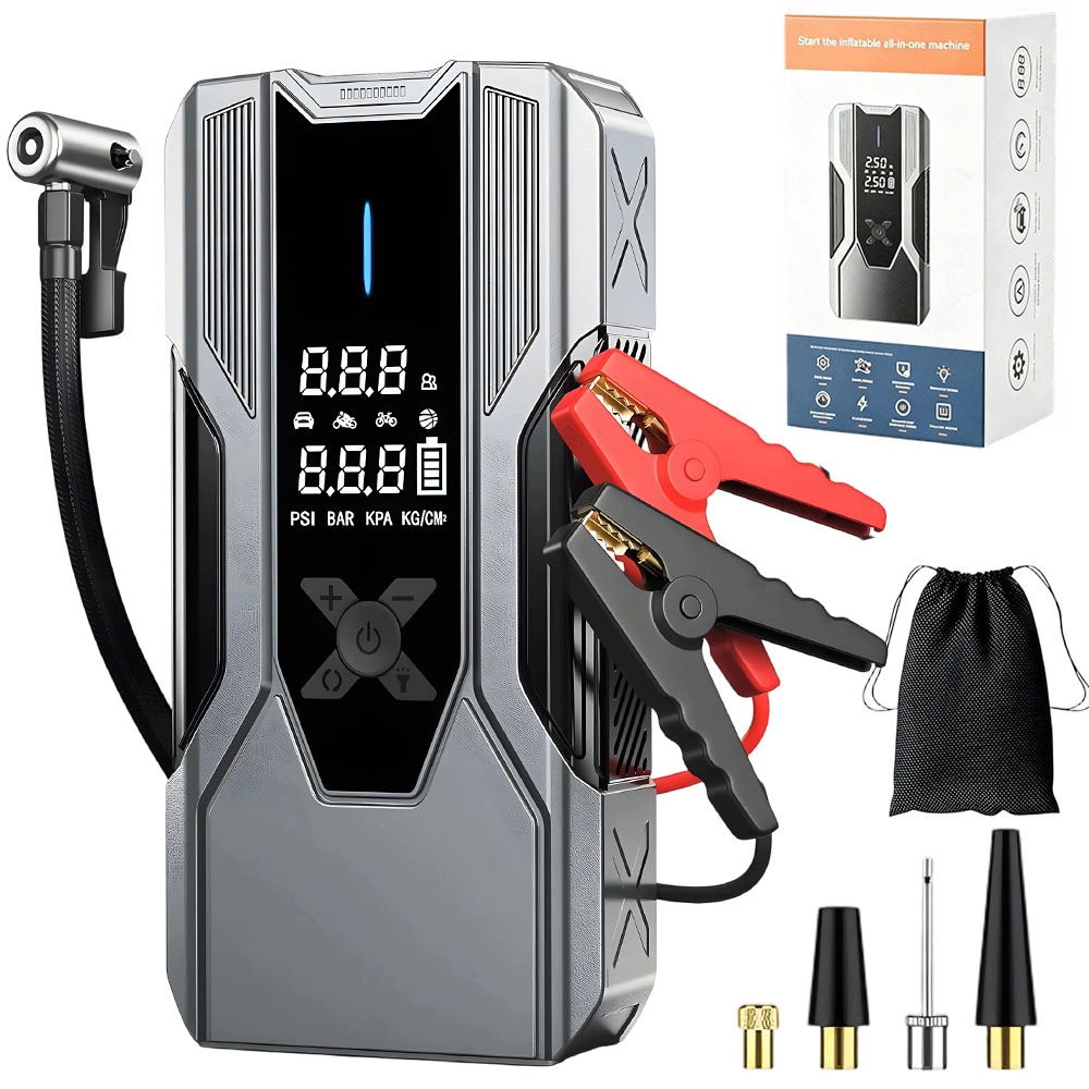 Startovací Zařízení Do Auta Startování Jump Starter Powerbank 12V 8000A