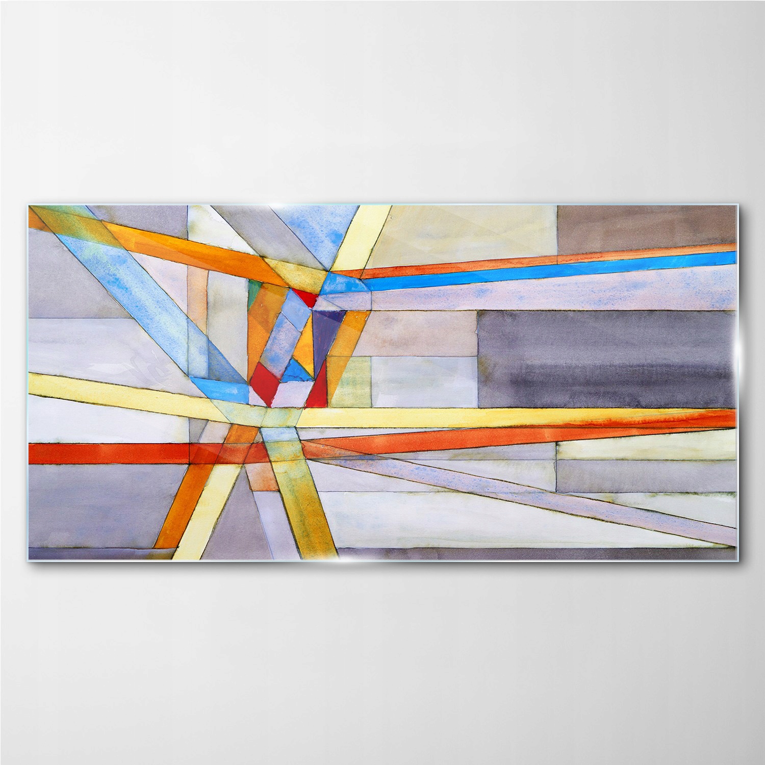 

Foto-obraz szklany Geometryczne wzory 140x70 cm