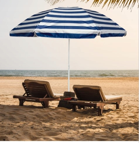 PARASOL XXL DUŻY PARASOL PLAŻOWY OGRODOWY NA BALKON TARAS PLAŻĘ Model PRO