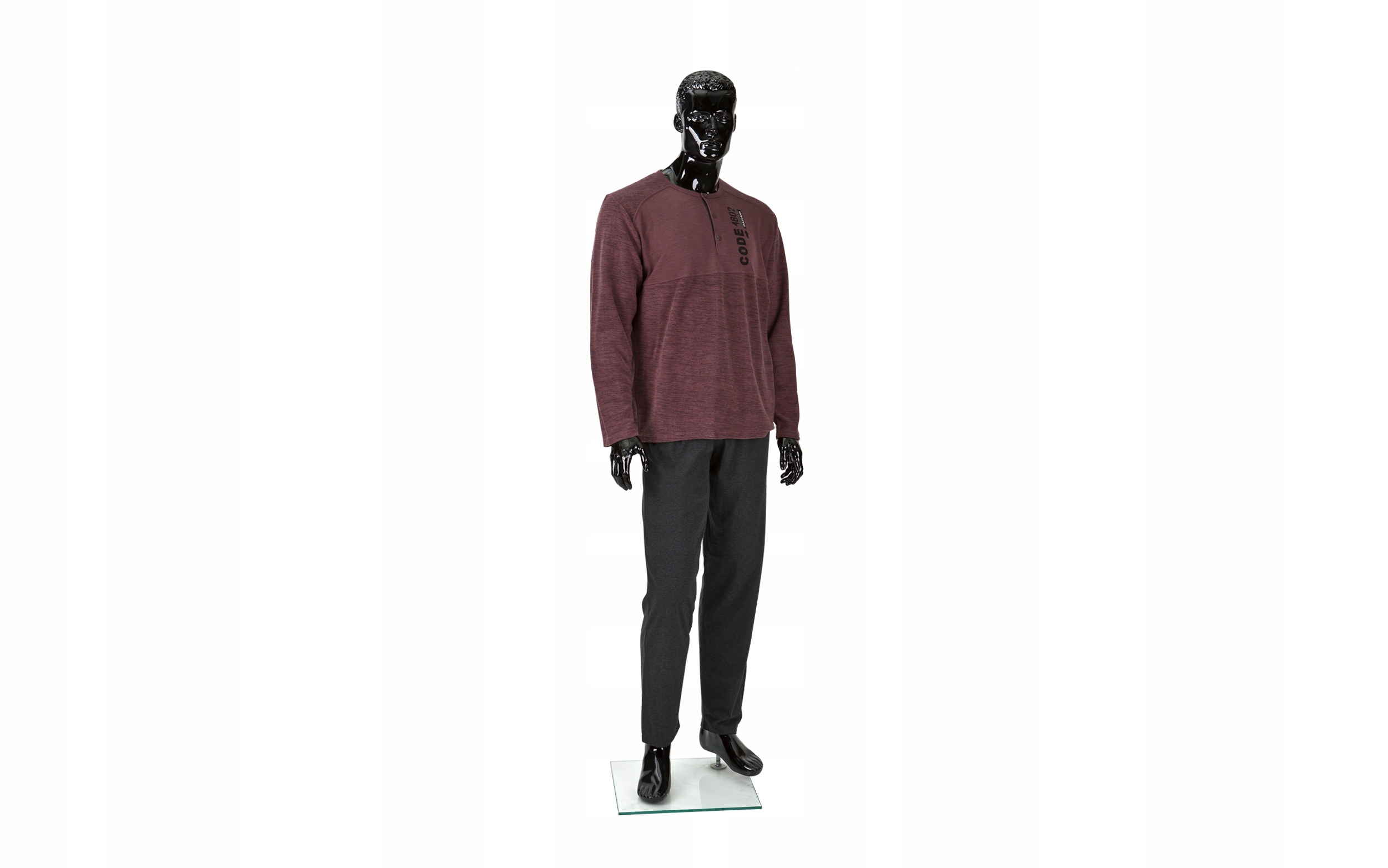 Pánské pyžamo vel M burgundy Massana