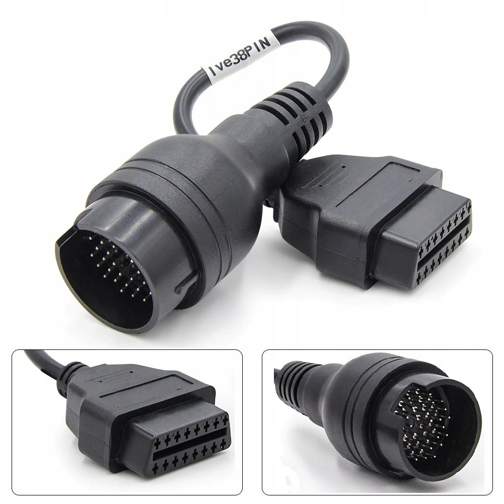 Kabel Adapter 38PIN OBD2 Obd Iveco Przejściówka