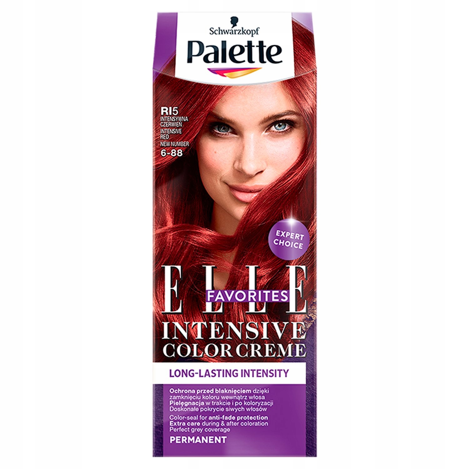 

Palette Farba Do Włosów Intensywna Czerwień RI5