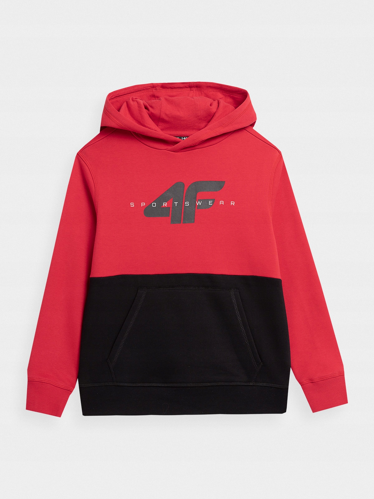 4F BLUZA CHŁOPIĘCA DRESOWA SPORTOWA Z KAPTUREM Rozmiar 134