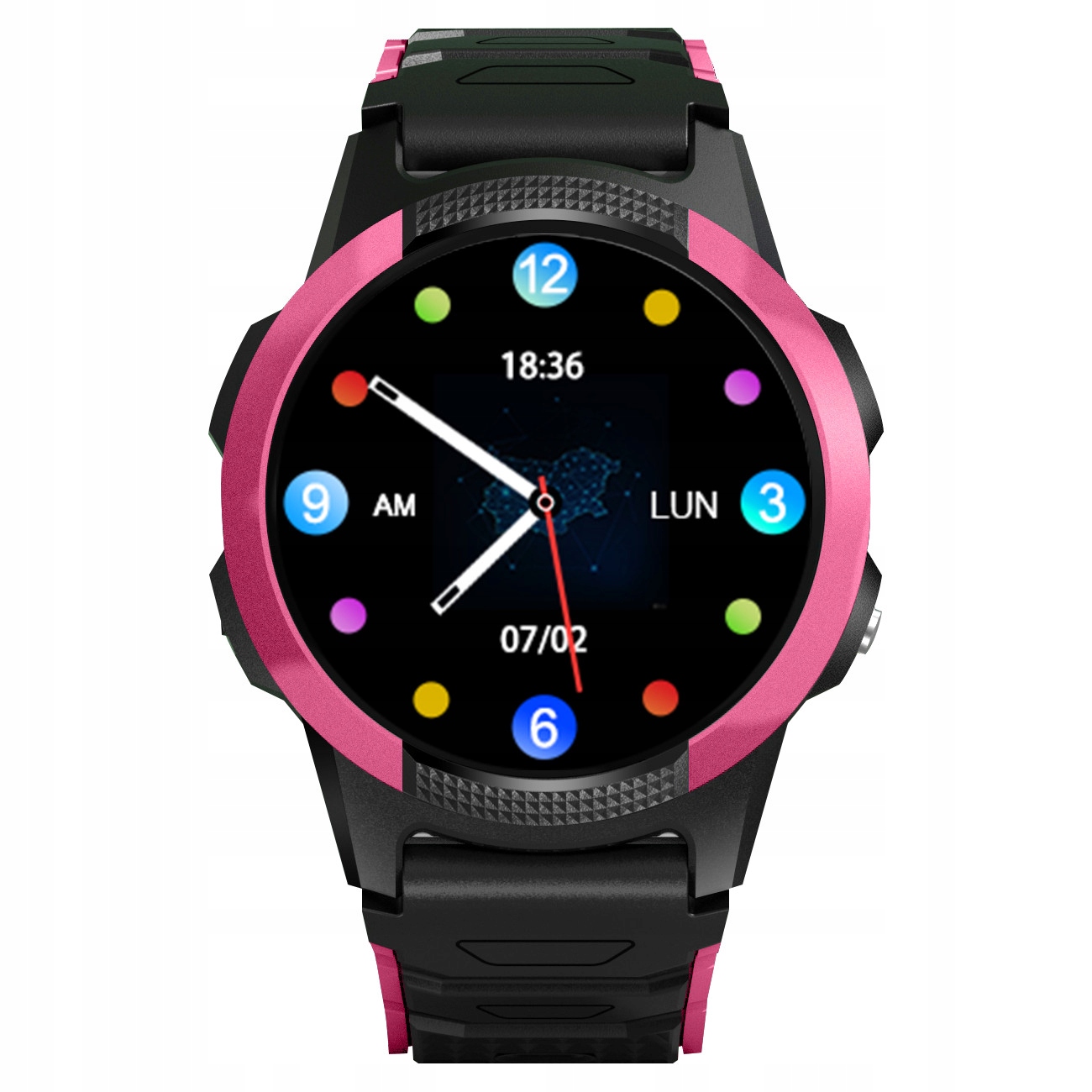 Inteligentné hodinky Garett Kids Focus 4G RT ružová 5904238483923