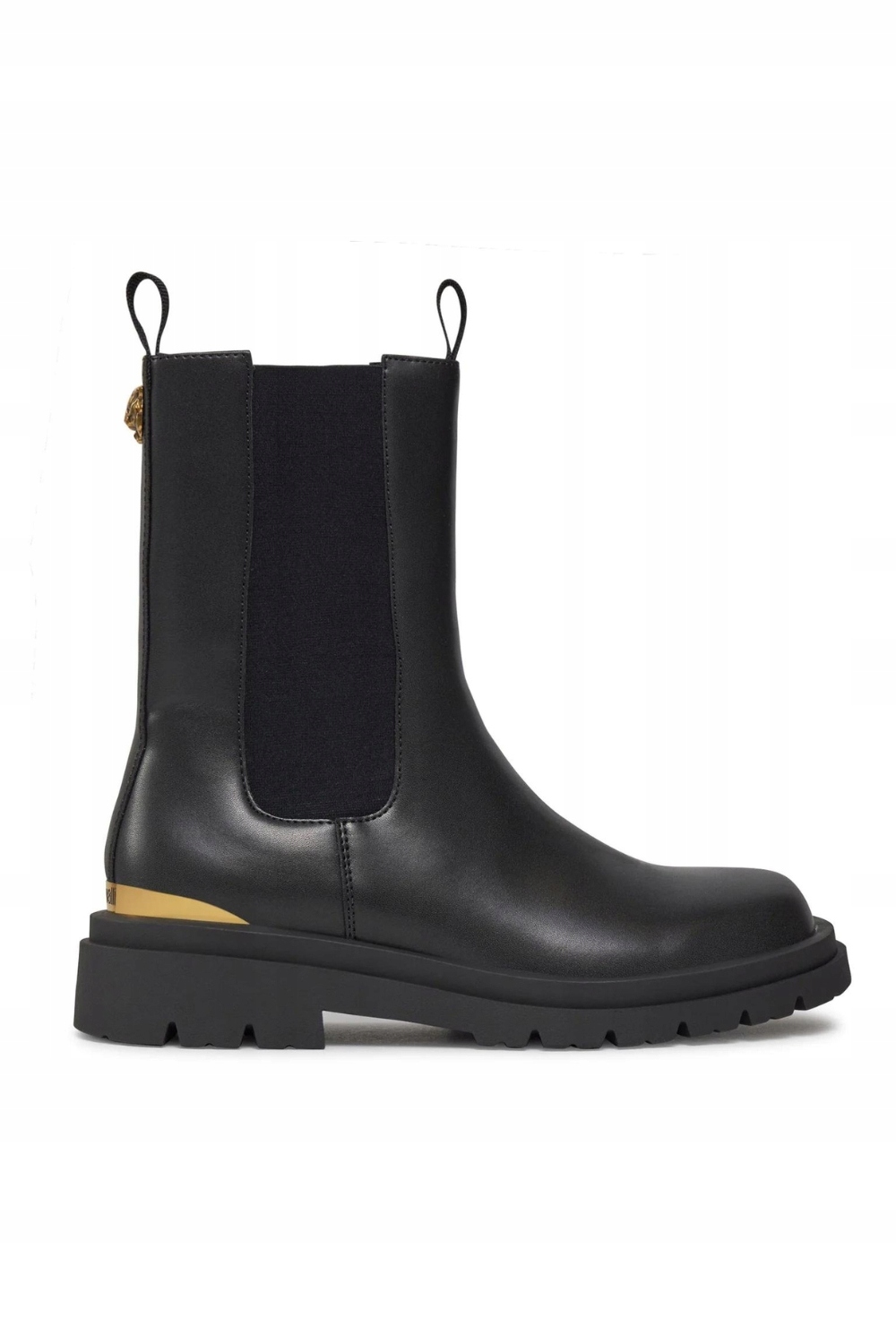 Just Cavalli Černé kotníkové boty Fondo Kaili Kombat 41