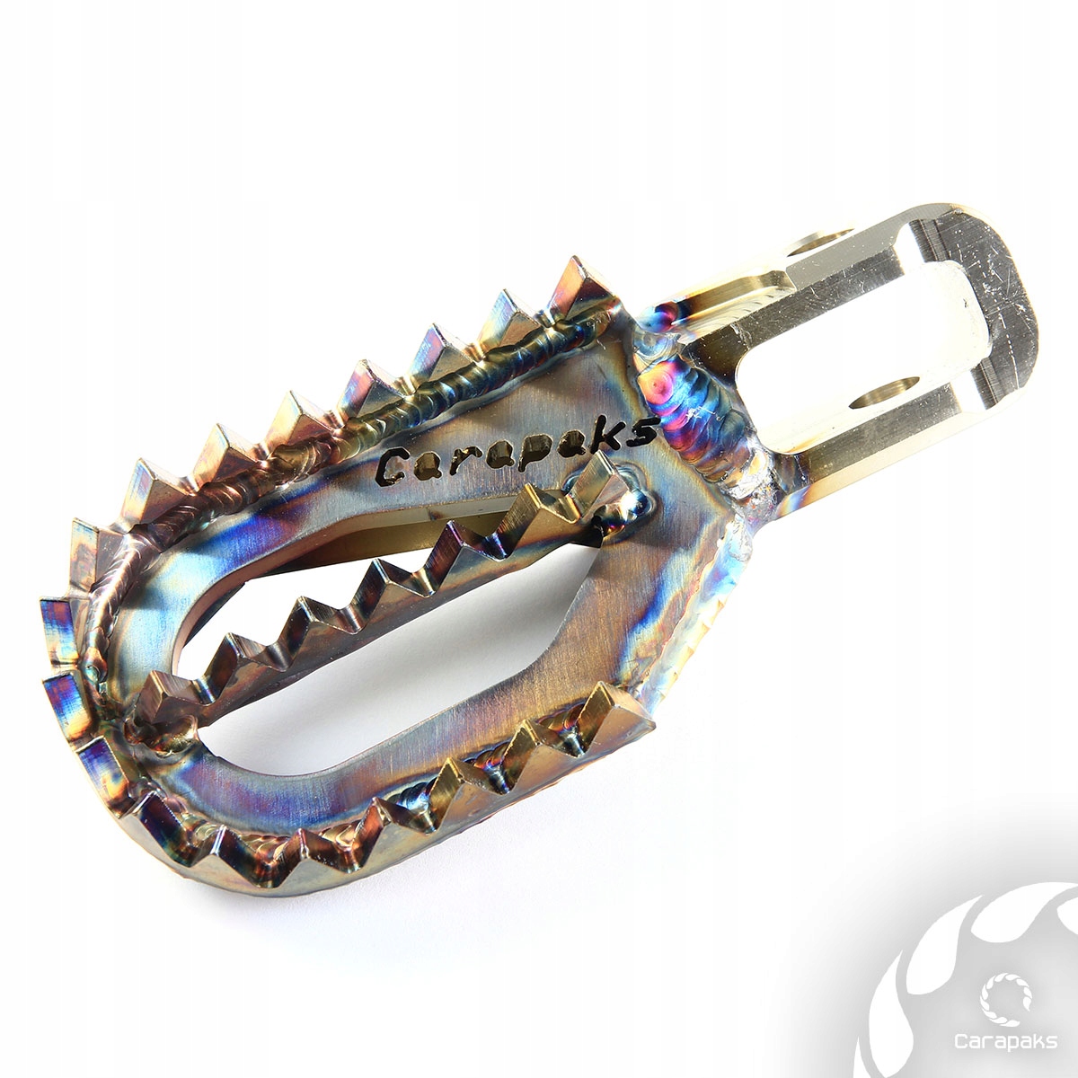 CARAPAKS Podnóżki Stopki Pegi do KTM MY2023-2024 5mm obniżone 5mm cofnięte