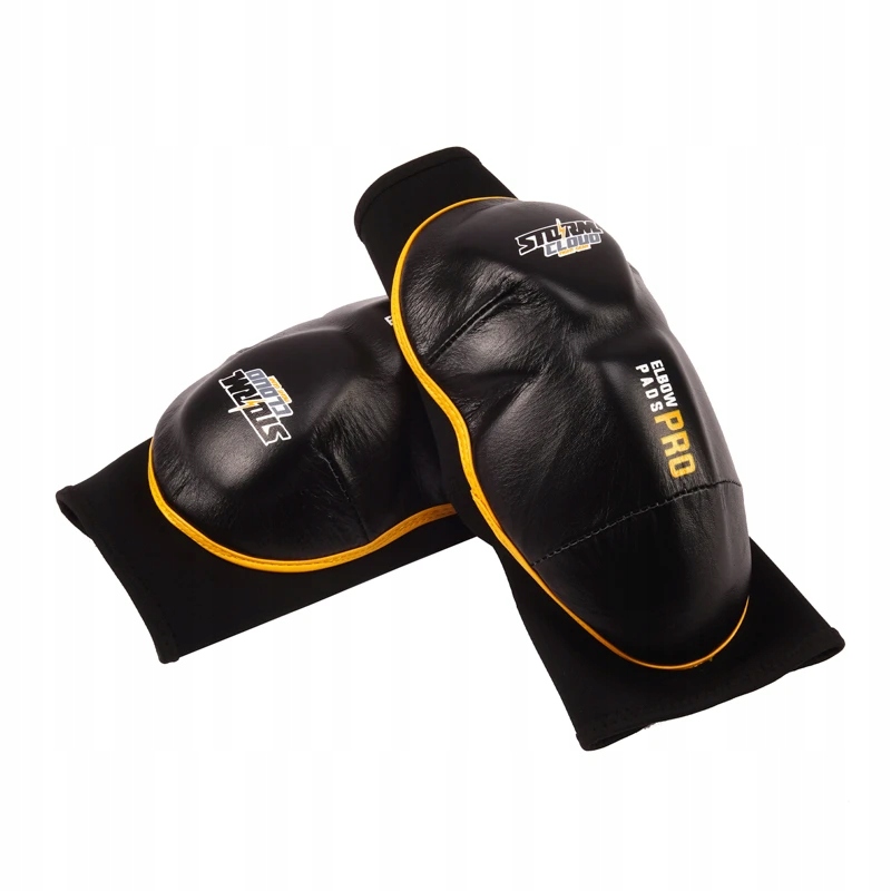 StormCloud Ochraniacze Na Łokcie do Mma, Muay Thai Combat Czarne rozmiar S