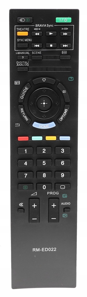 

Pilot Do Tv Telewizora Sony Led LCD RM-ED022