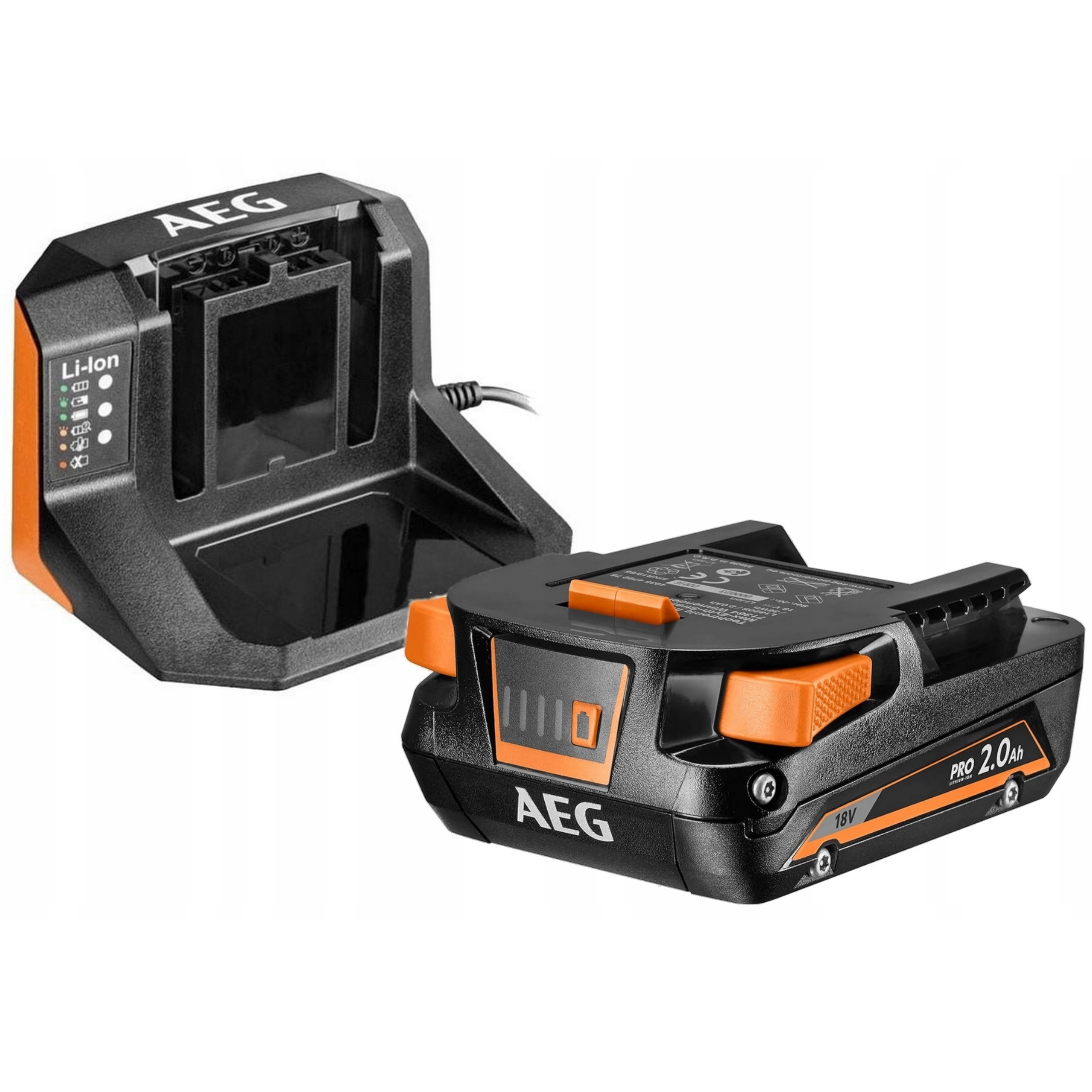 Aeg Set L1820S Akumulátor L1820S Nabíječka BL18S Startovací Sada 18V