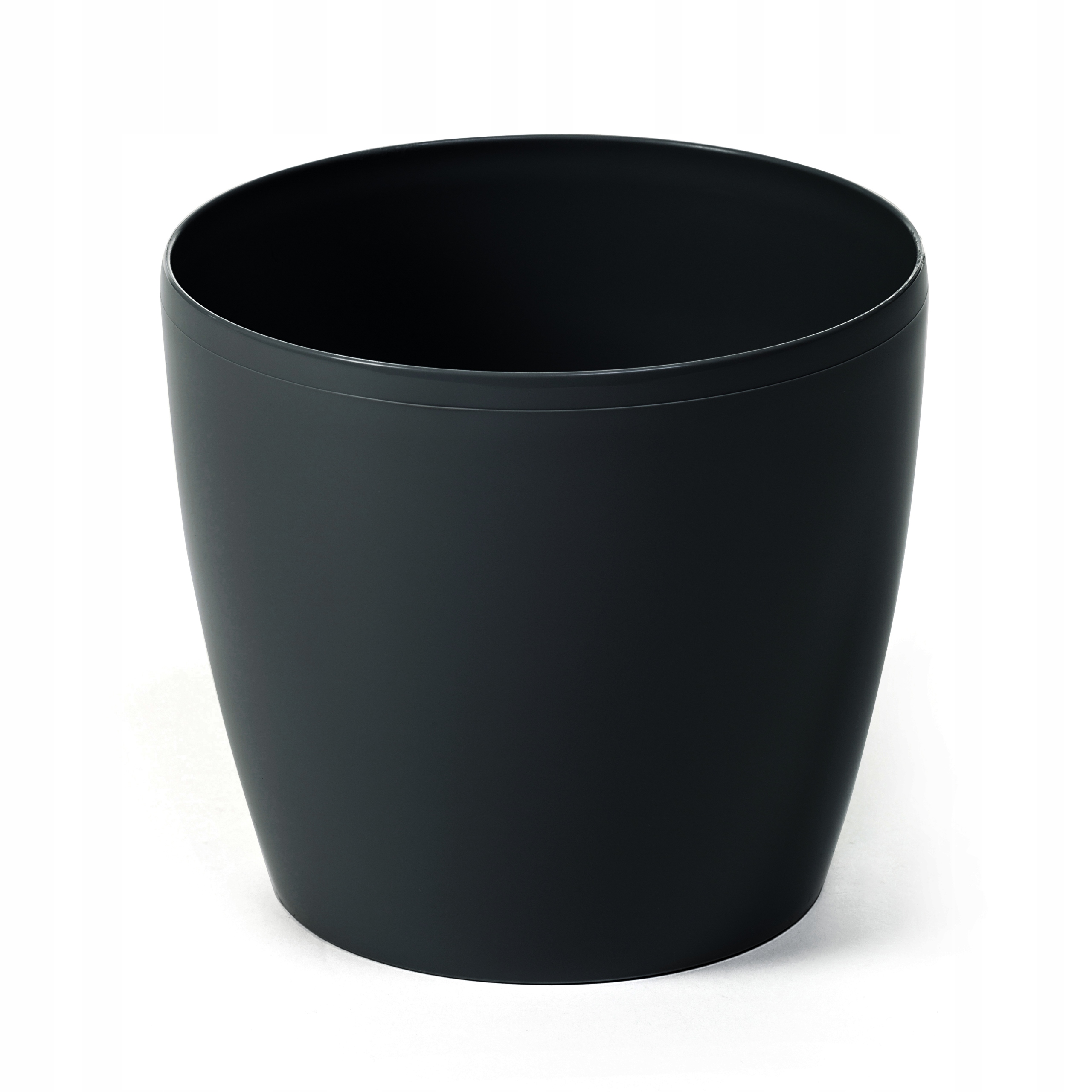 

Osłonka Doniczka na Kwiaty 180 Czarna Gładka