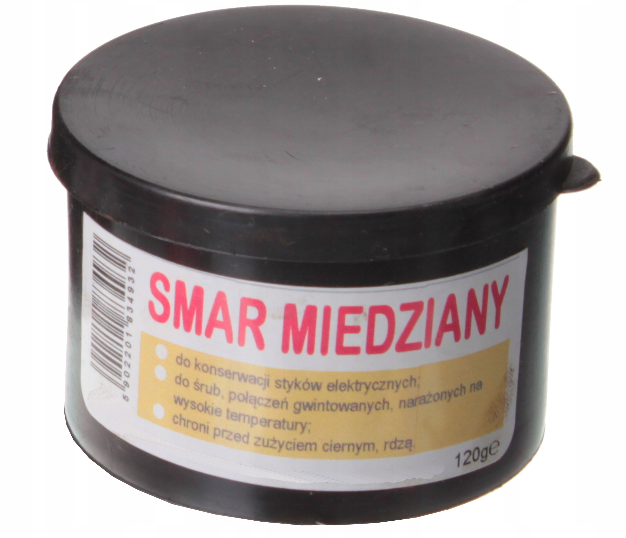 

Pasta Cu Smar Miedziowy Miedziany Miedziowany 120g