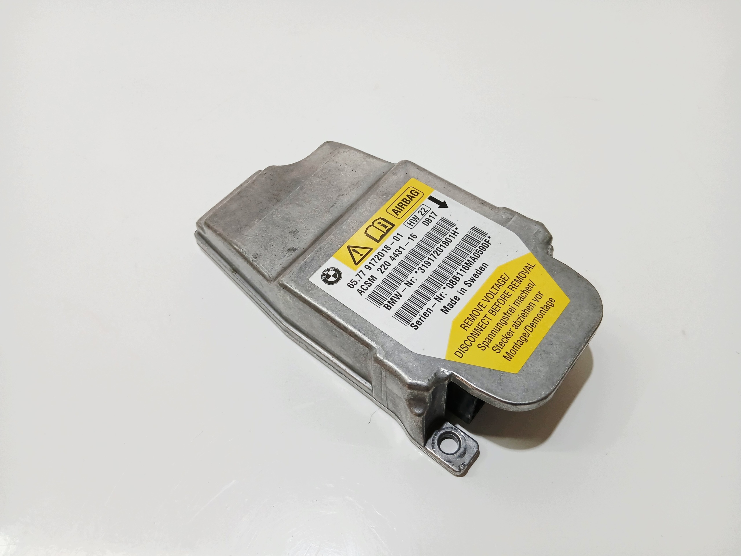 modul bedienteil airbag airbag BMW E60 E61 LCI 9172018