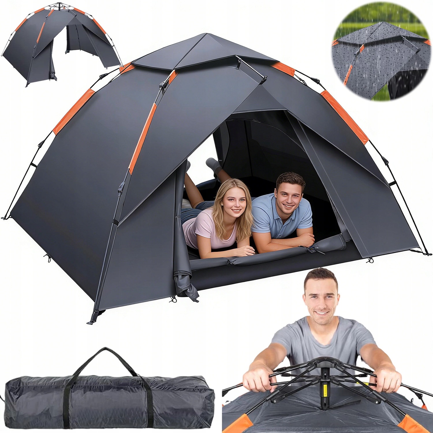 Skládací Stan S Uv Filtrem 225*135*110 CM