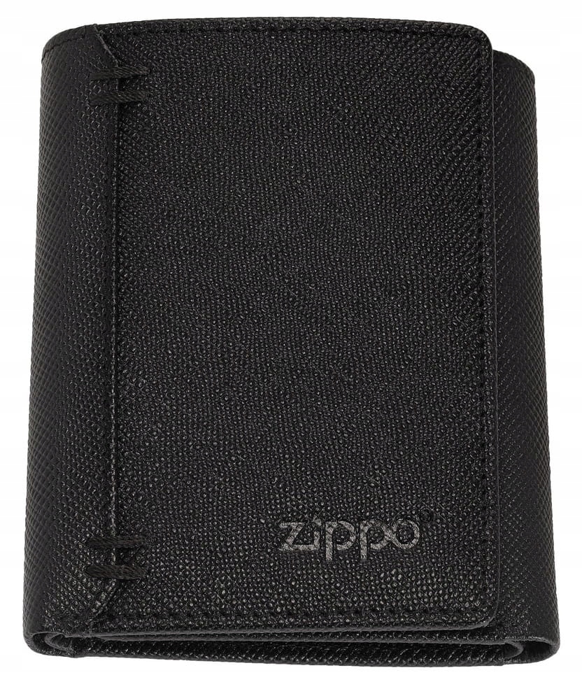 Kožená peněženka Zippo Saffiano Rfid, černá, Elegance a bezpečnost