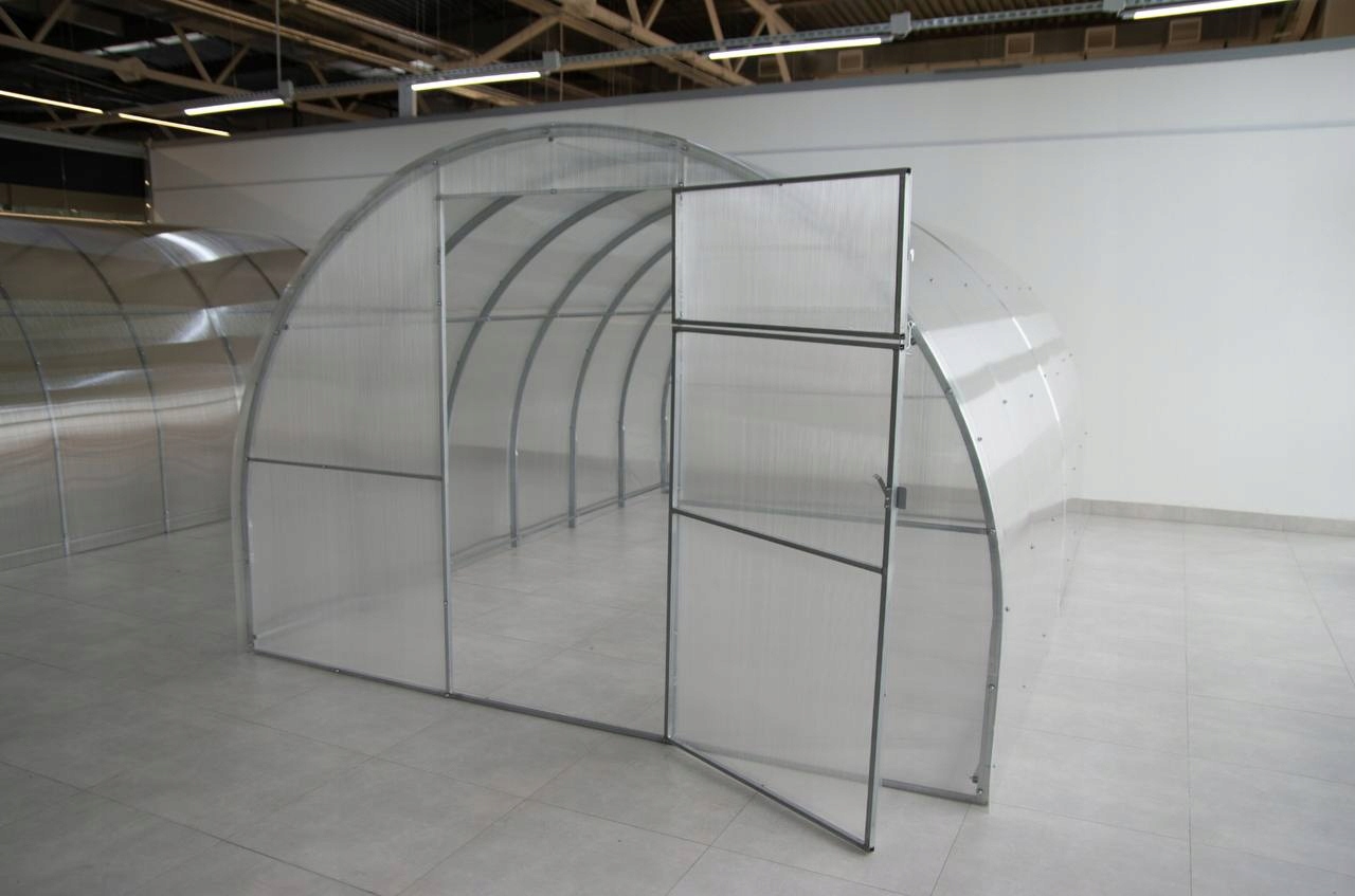 Szklarnia ogrodowa MOCNA USMET 3x4 m profil 40x20 poliwęglan 6 mm Długość 4 m