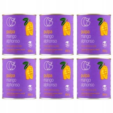 Мякоть манго Альфонсо набор 6 х 850 г