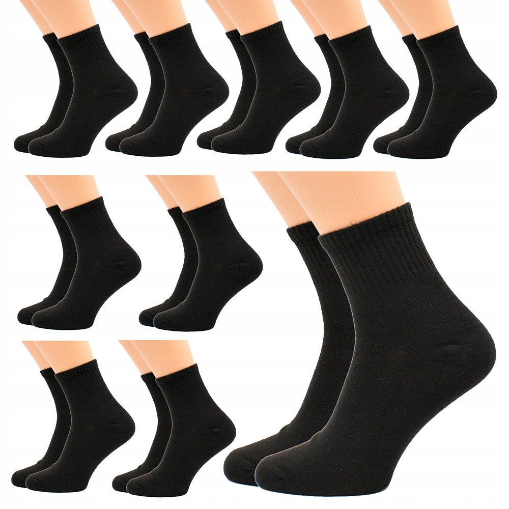 

Bawełniane stopki skarpety męskie r.40-43 10PAR