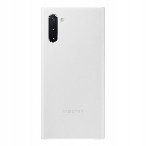 Pouzdro pro Samsung Galaxy Note 10 Samsung Kožené Bílé