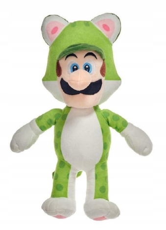 Together Plus Mario 3D Land Kočka Luigi Plyšová hračka 25 cm
