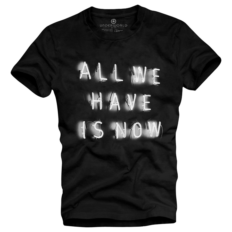 

T-shirt męski Underworld All we have is now