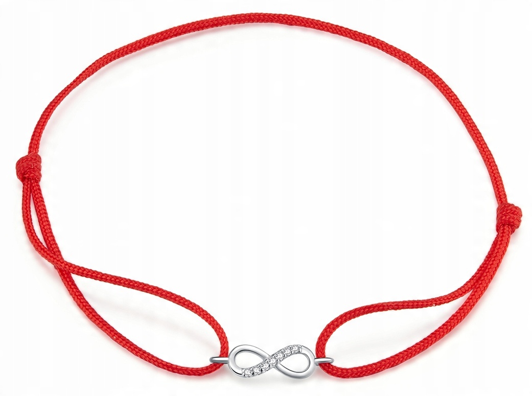 

Bransoletka Sznurek Celebrytka Srebro S925