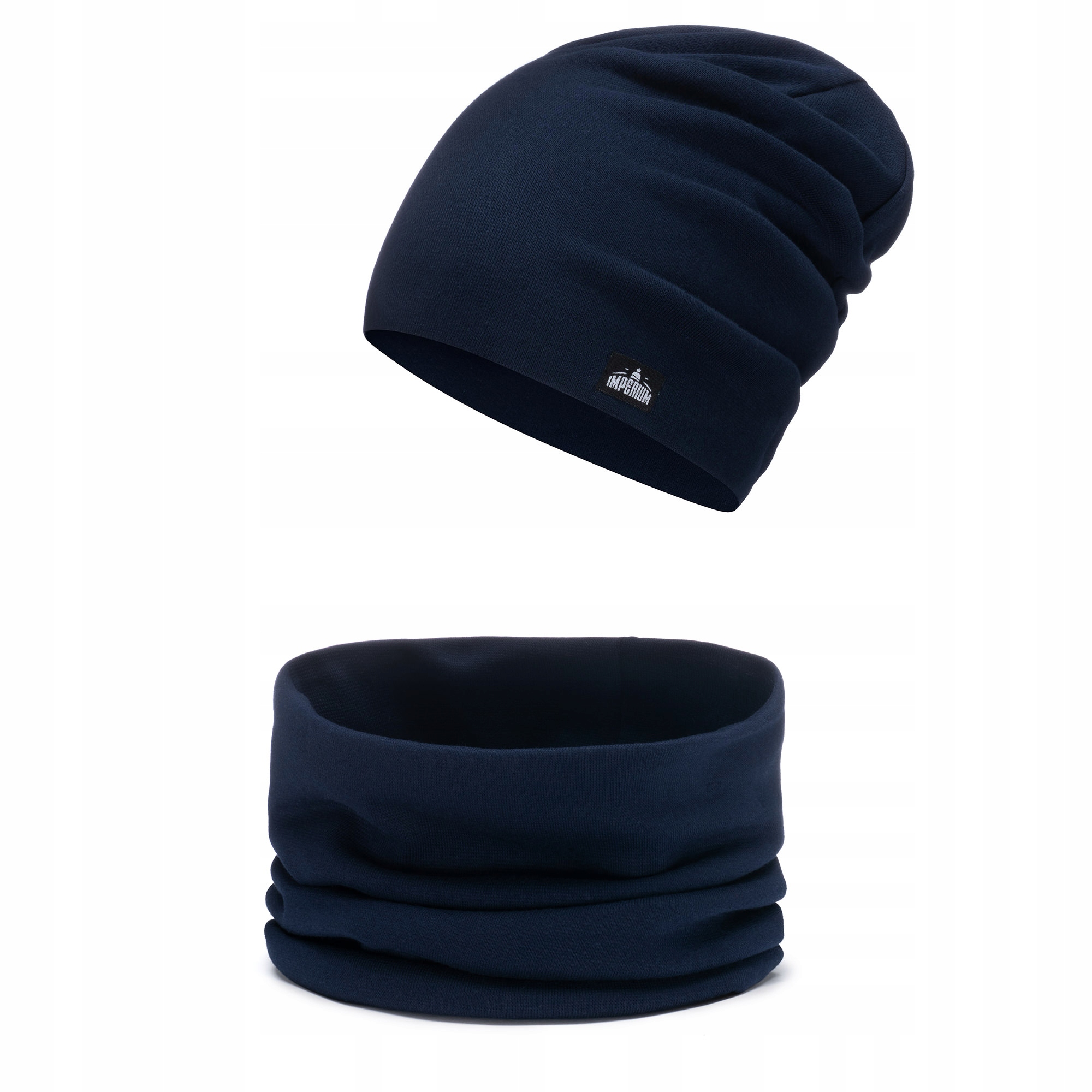 

Czapka dla dziecka + komin kpl Wiosna Jesień 48-50