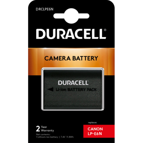 Duracell DRCLPE6N - akumulator, zamiennik Canon LP-E6N