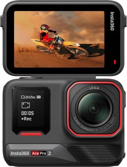 Insta360 Ace Pro 2 akčná kamera 8K Leica snímač 1/1,3" 50MP 12m vodotesná